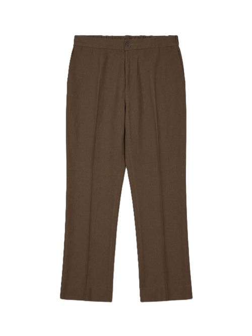 HEVO Pantaloni TorreChianca in lino e viscosa marroni Hevo | TORRECHIANCA 20L707 1118BROWN